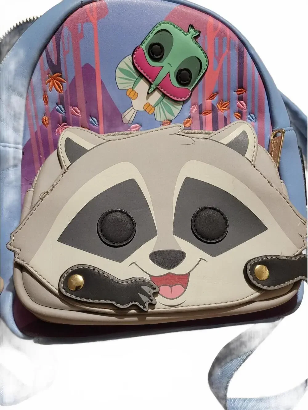 Pocohantas Meeko Raccoon Mini Backpack Pop Loungefly
